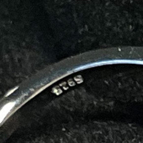 Sterling Silver Genuine London Blue Topaz Ring Size 7 Natural Gemstone - Picture 4 of 4